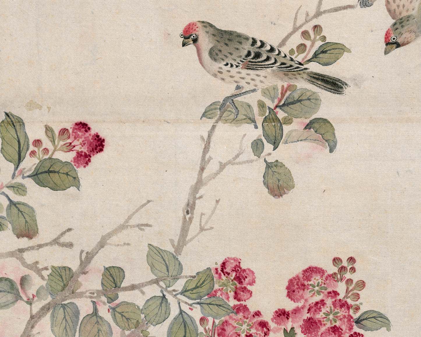 Japanese Bird Chinoiserie Art Print #3
