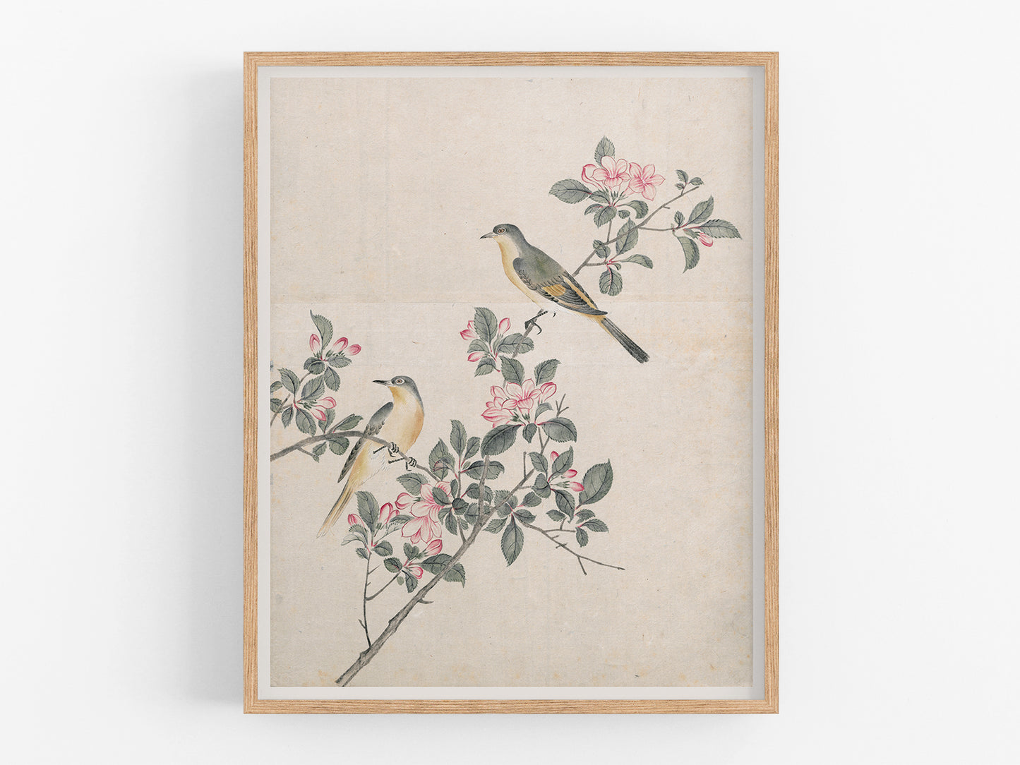Japanese Bird Chinoiserie Art Print #4