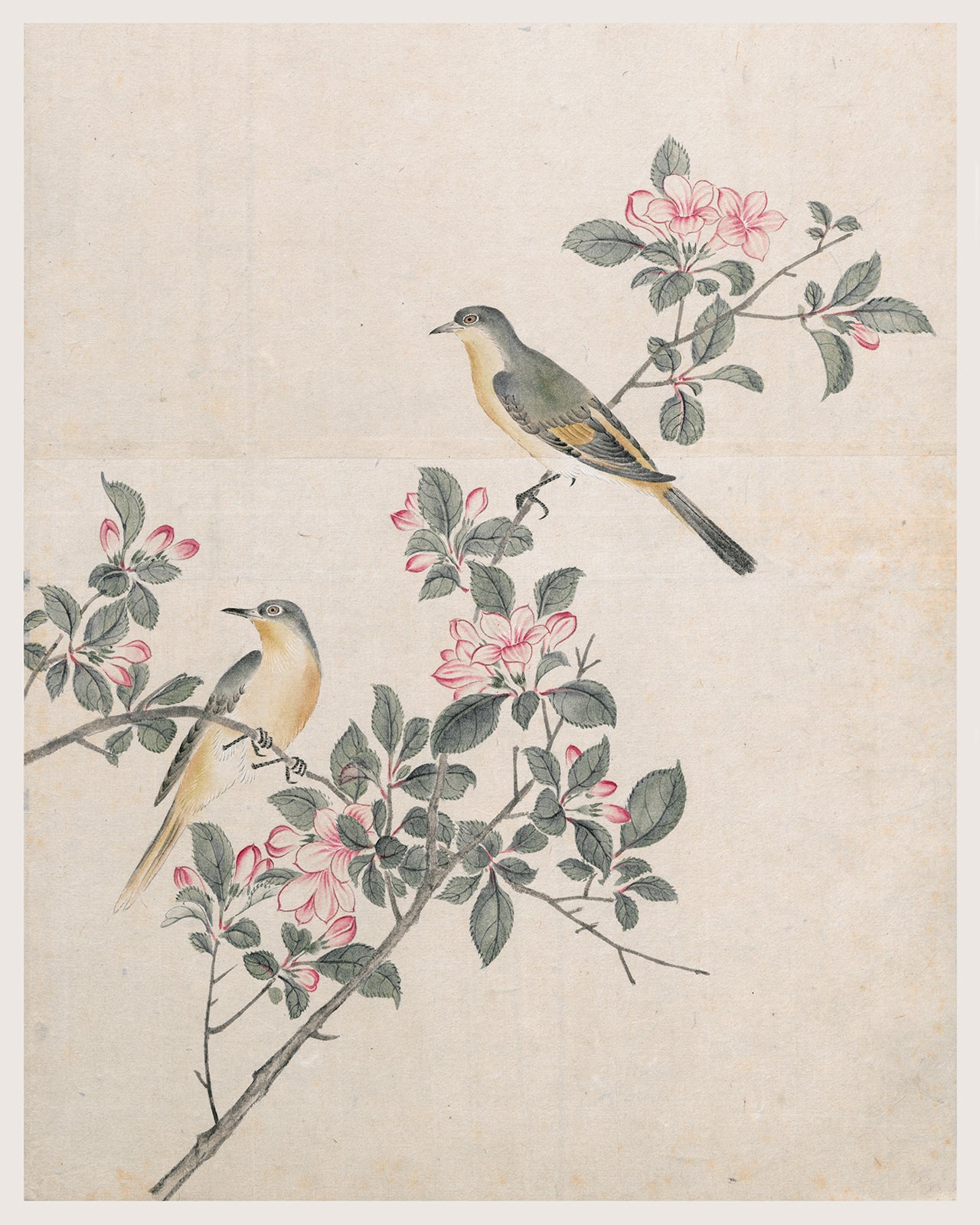 Japanese Bird Chinoiserie Art Print #4