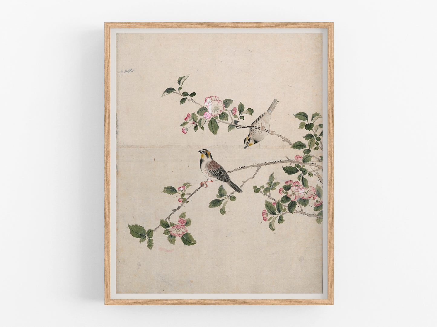 Japanese Bird Chinoiserie Art Print #2