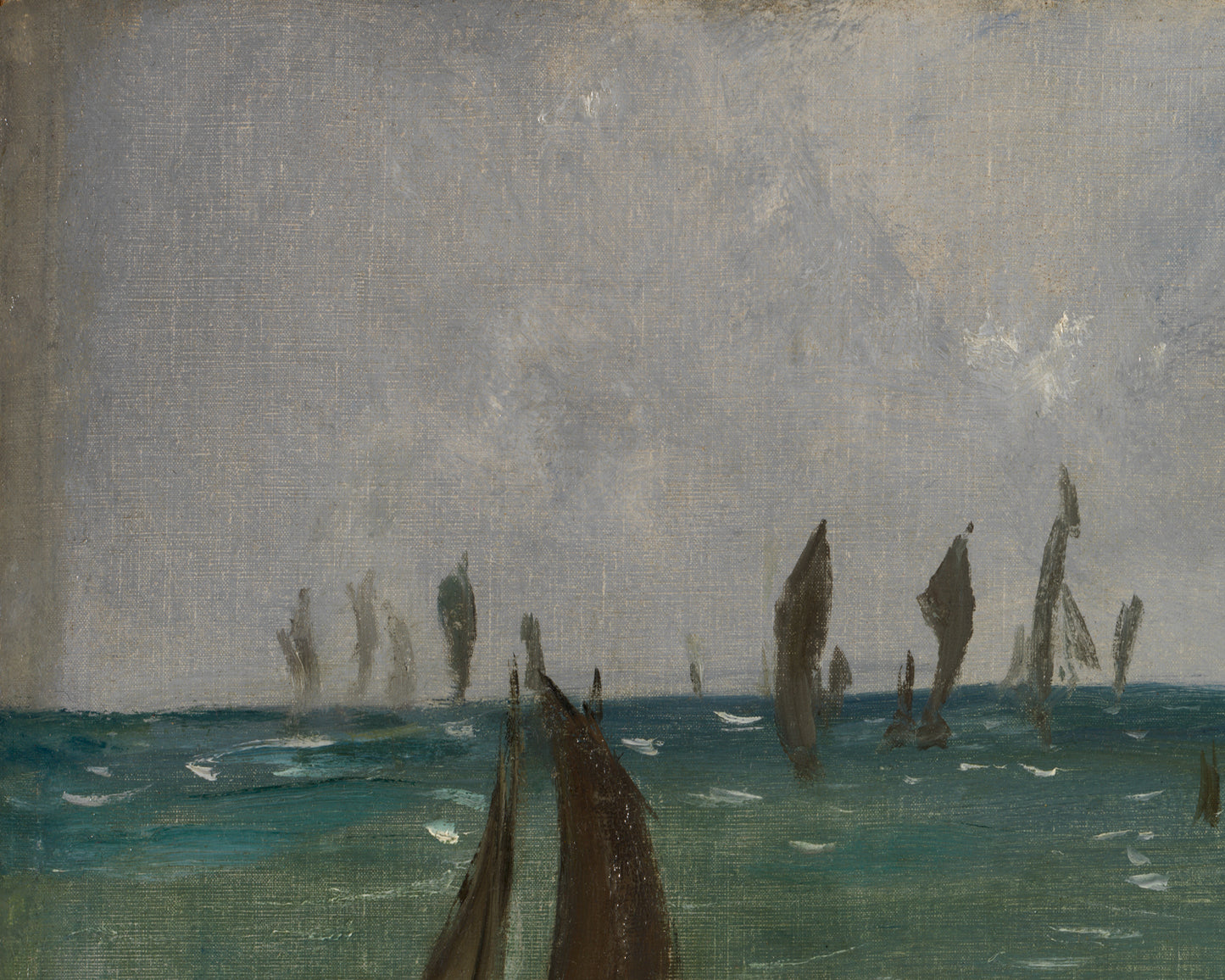 French Boats Art Print