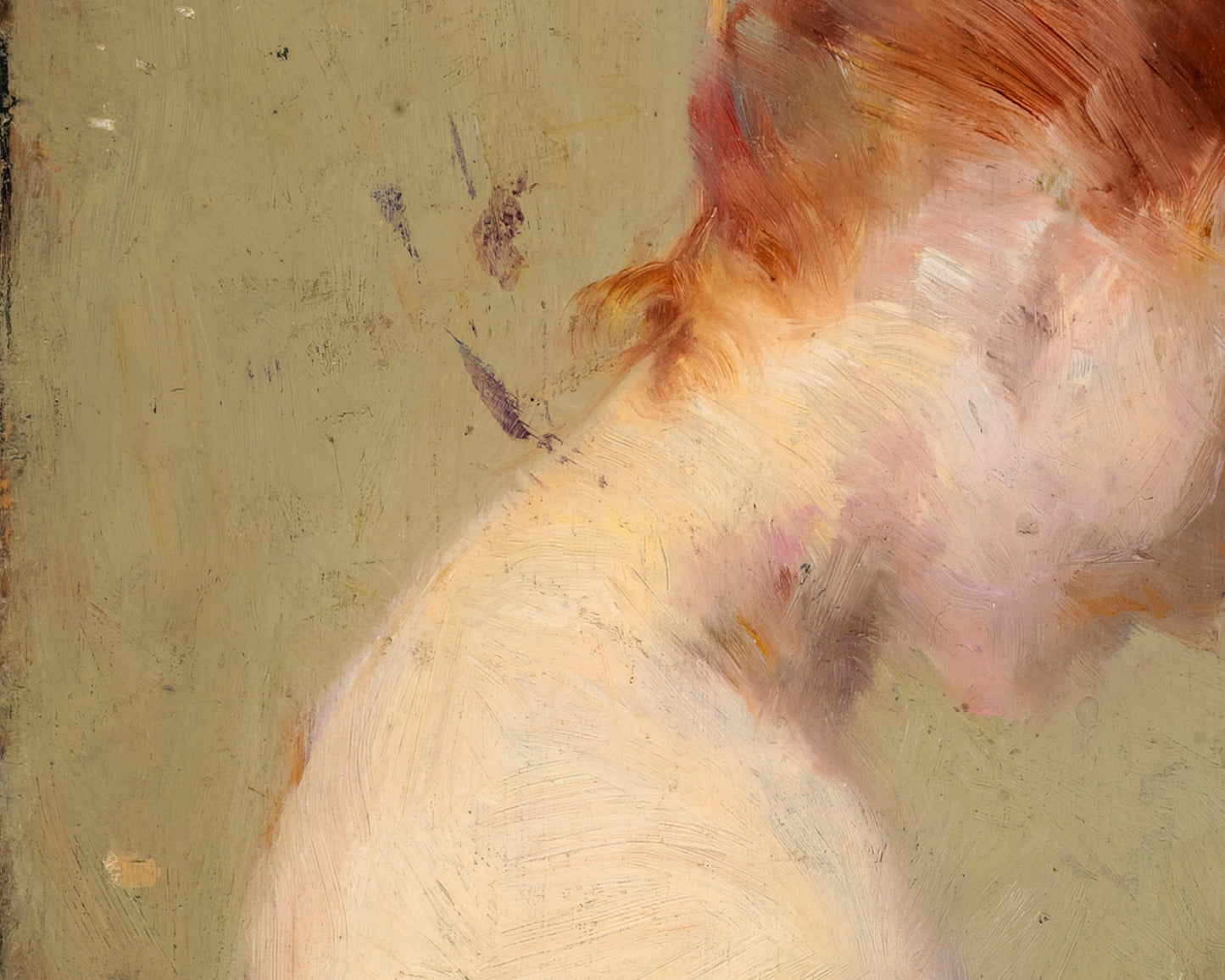 Redhead Nude Art Print