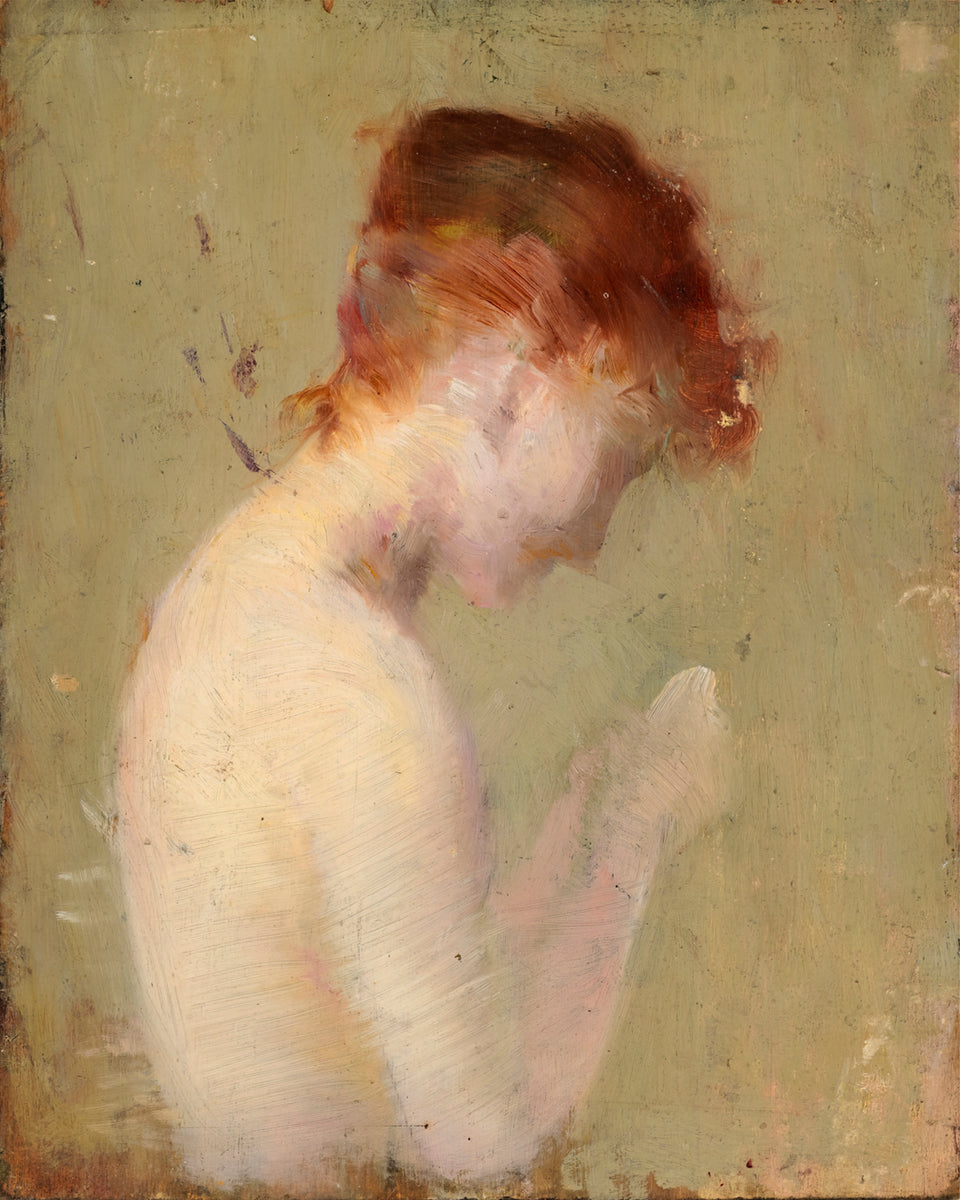 Redhead Nude Art Print