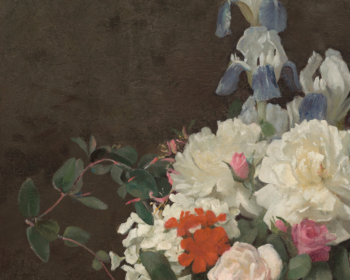 Vase of Flowers Art Print