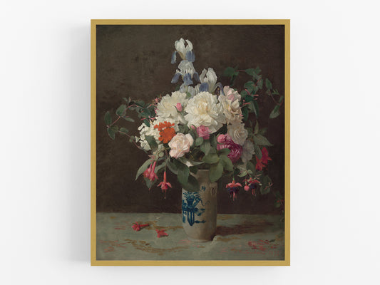 Vase of Flowers Art Print