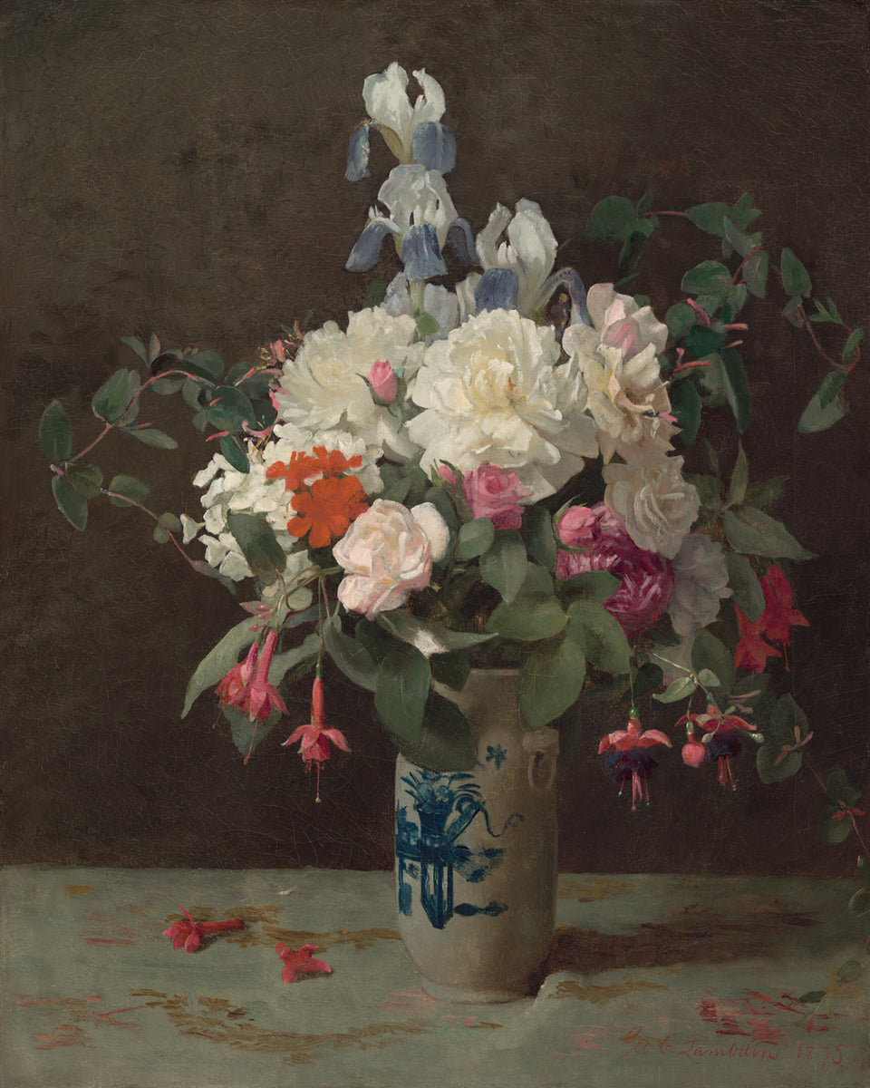Vase of Flowers Art Print