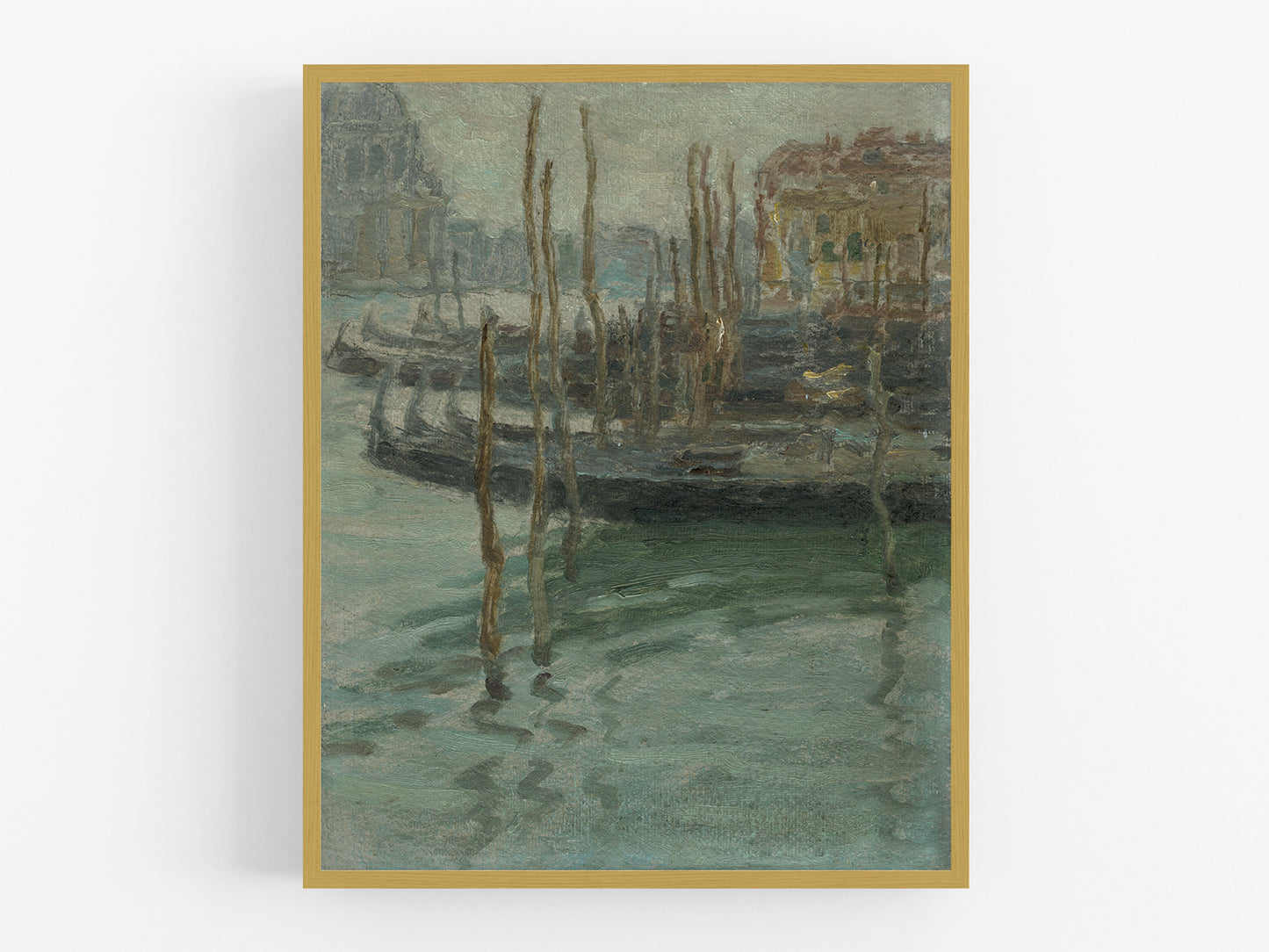 Gondolas Art Print