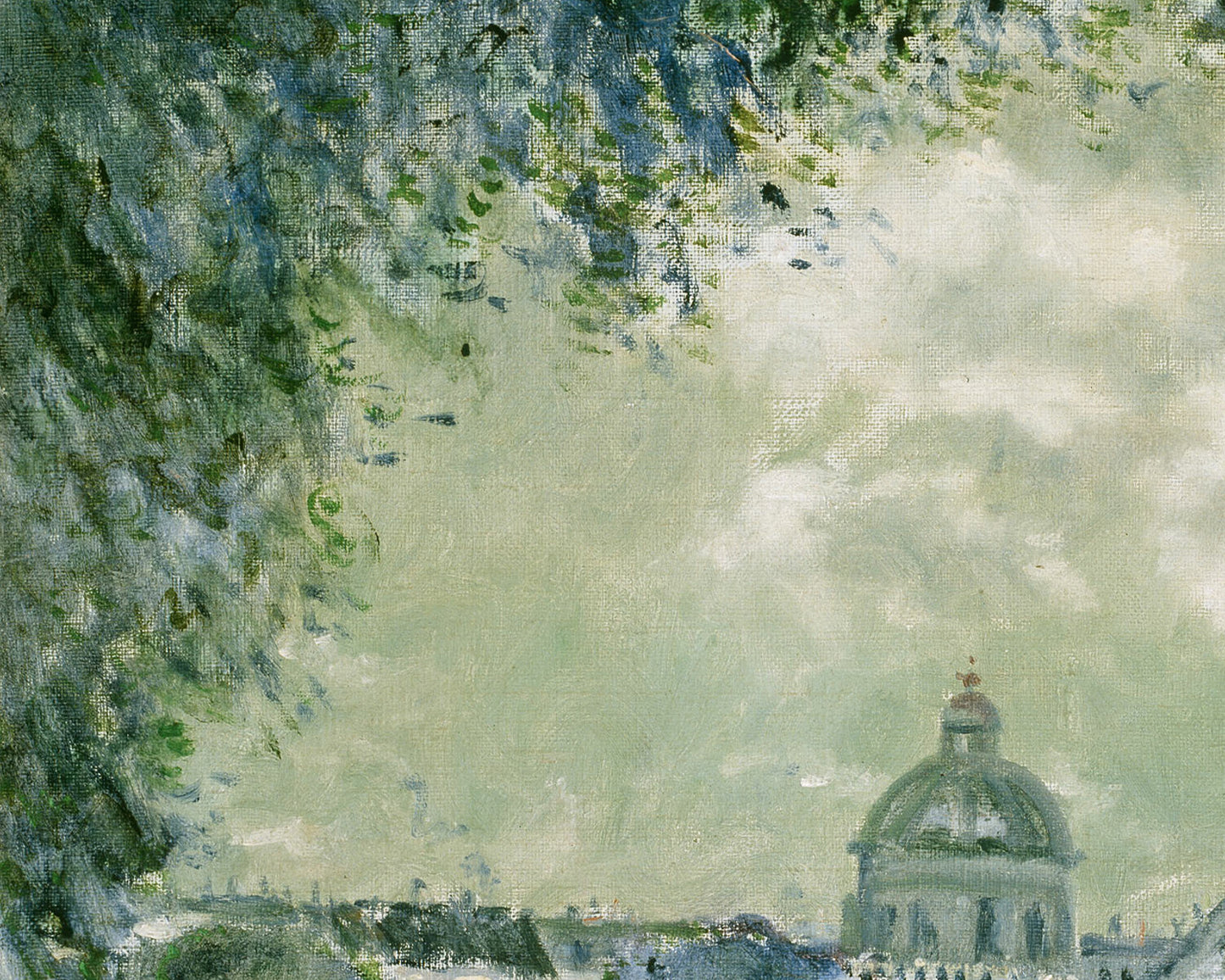 Seine in Paris Landscape Art Print