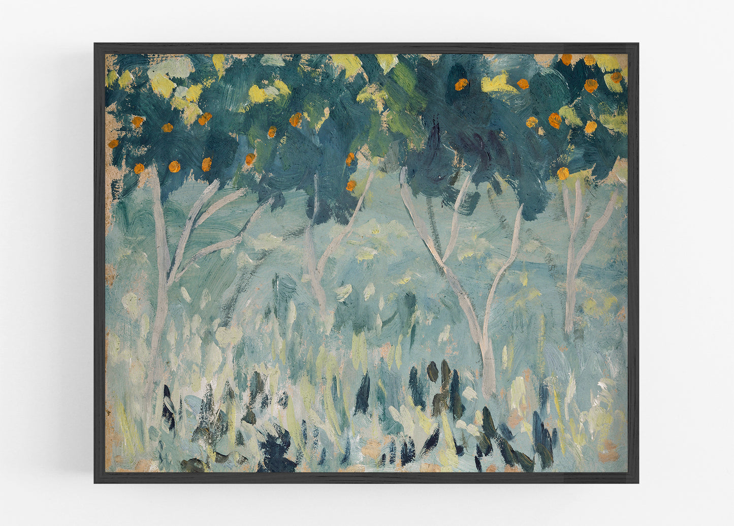 Orange Trees Art Print