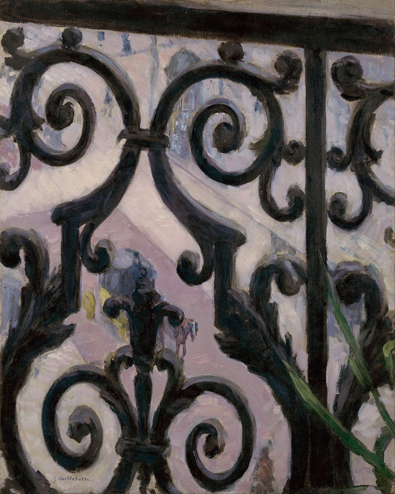 French Balcony Art Print
