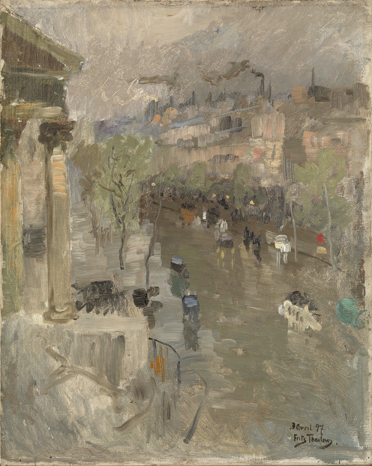 View From Paris Art Print