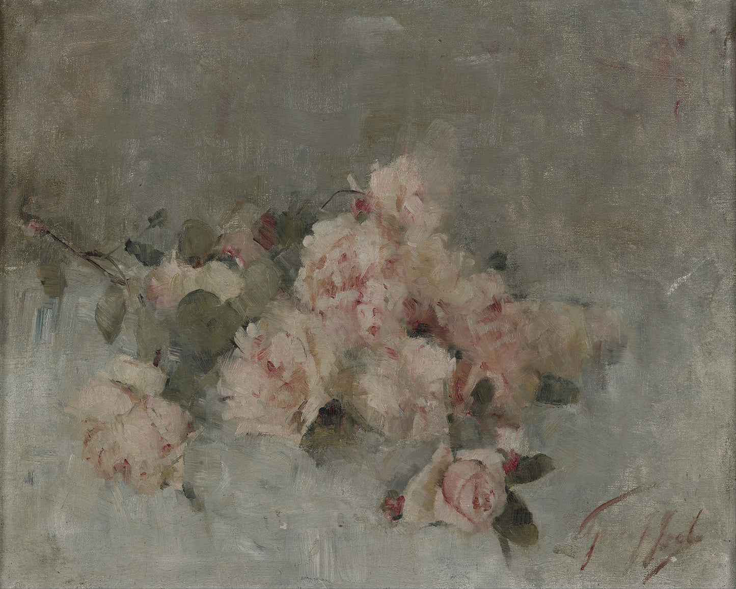 Muted Roses Art Print