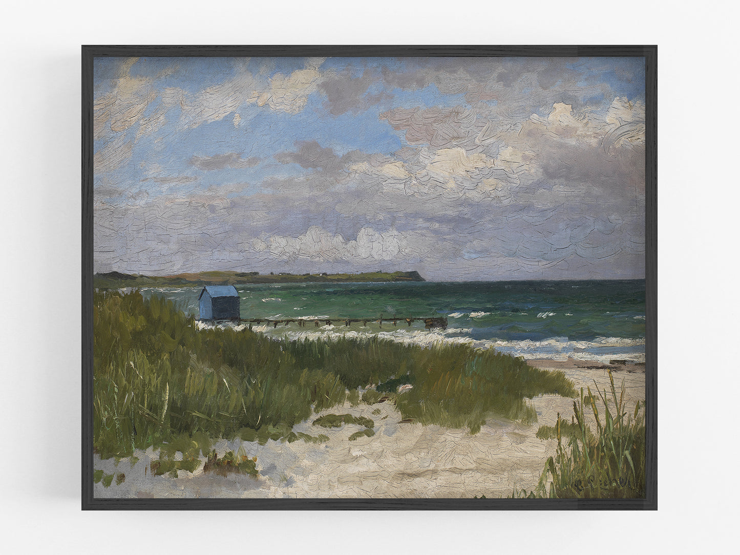 Coastal Landscape Art Print