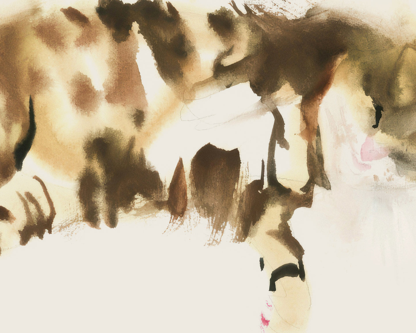 Sleeping Tiger Cat Art Print