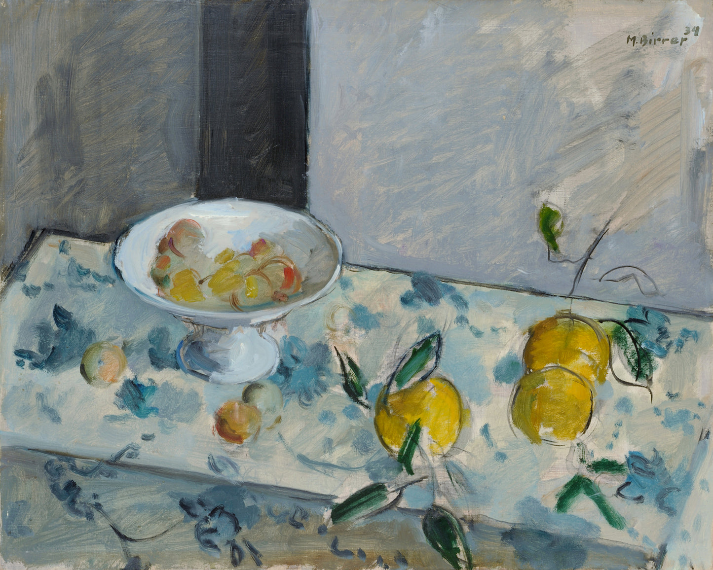 Bitter Oranges Still Life Art Print