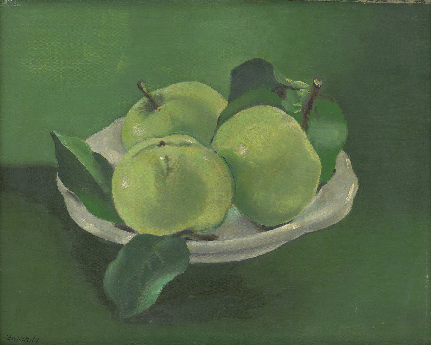 Still Life with Apples Art Print