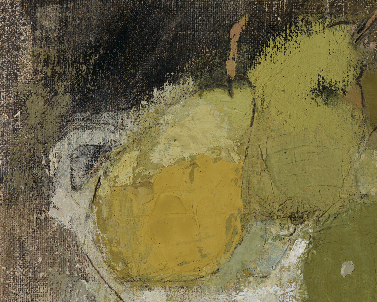 Green Pears Still Life Art Print