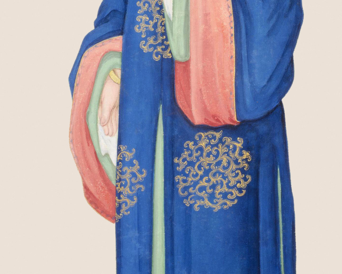 Chinese Women Chinoiserie Watercolor Art Prints - Set of Six
