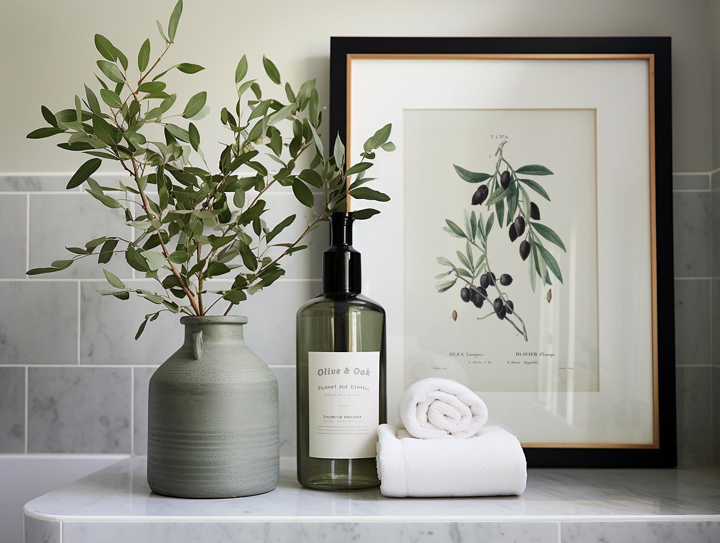 Olive Branch Botanical Art Print #31