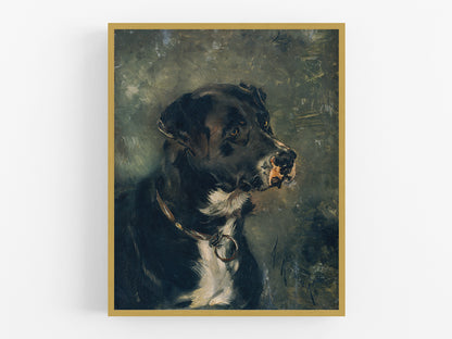 Dog Portrait Art Print