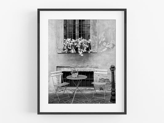 Rome Italy Cafe Photo Print