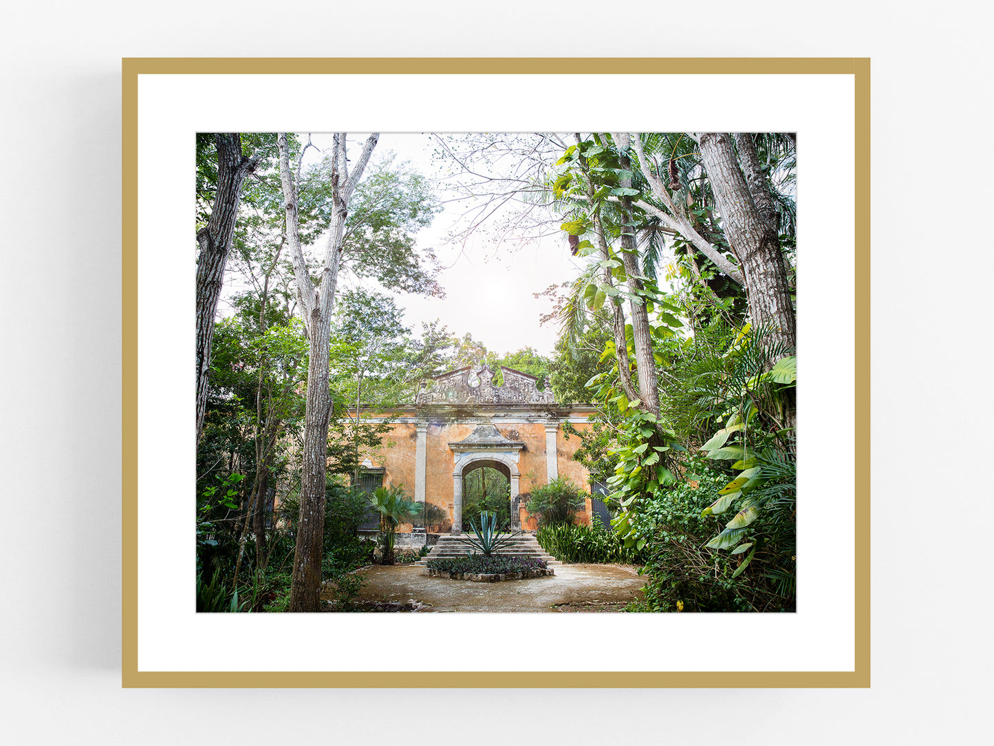 Mexico Jungle Hacienda Color Photo Print