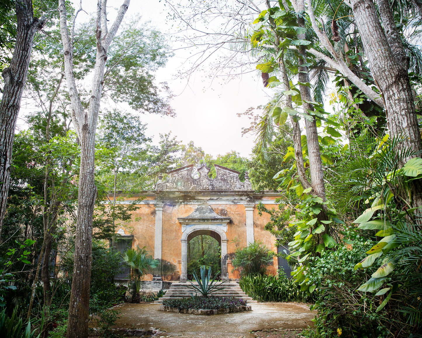 Mexico Jungle Hacienda Color Photo Print