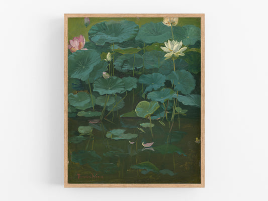 Lotus Blossom Flower (Buddha's Flowers) Art Print