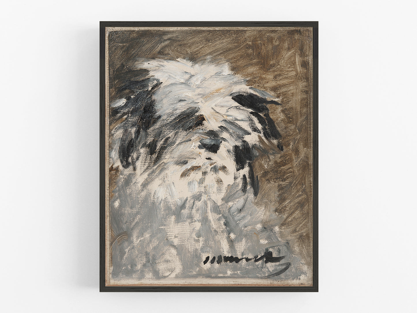 Shaggy Dog Art Print