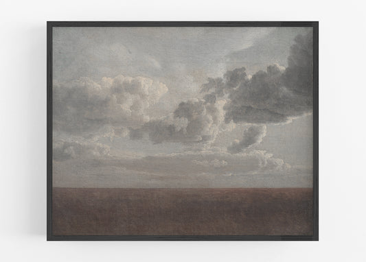 Clouds Over the Sea Art Print