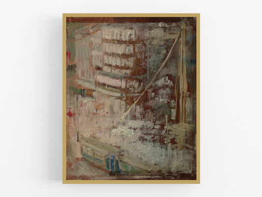 Paris Abstract Art Print