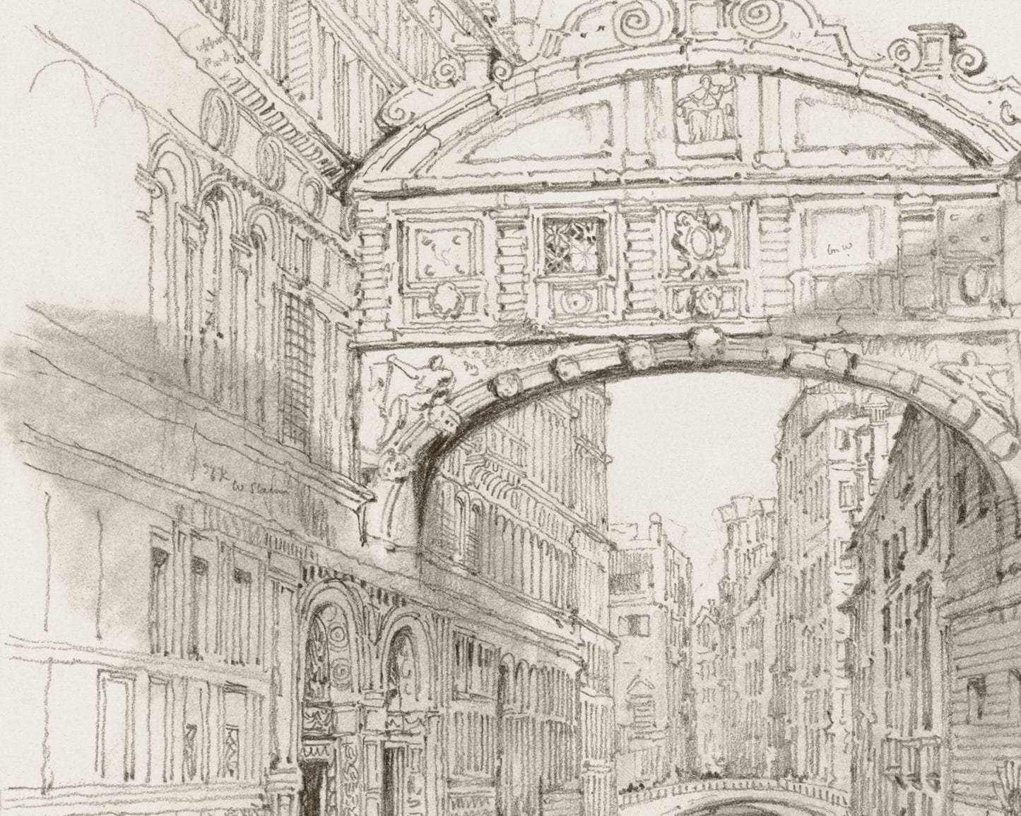 Bridge of Sighs Venice Art Print