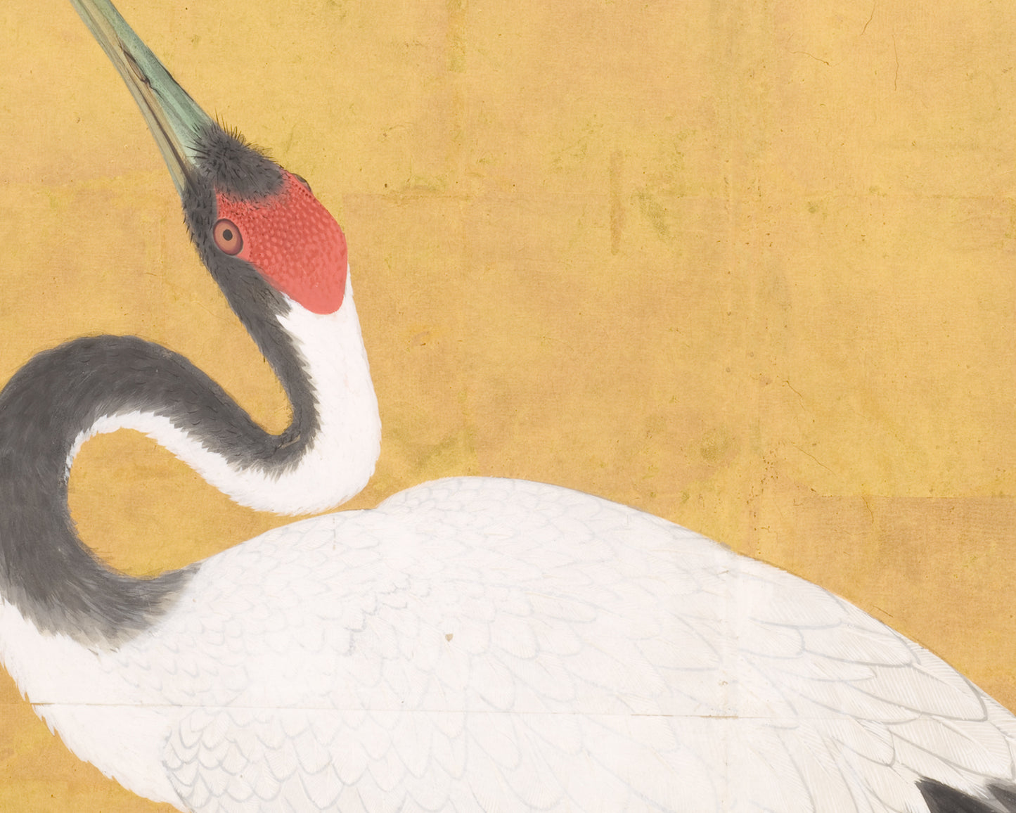 Japanese Crane Art Print #1