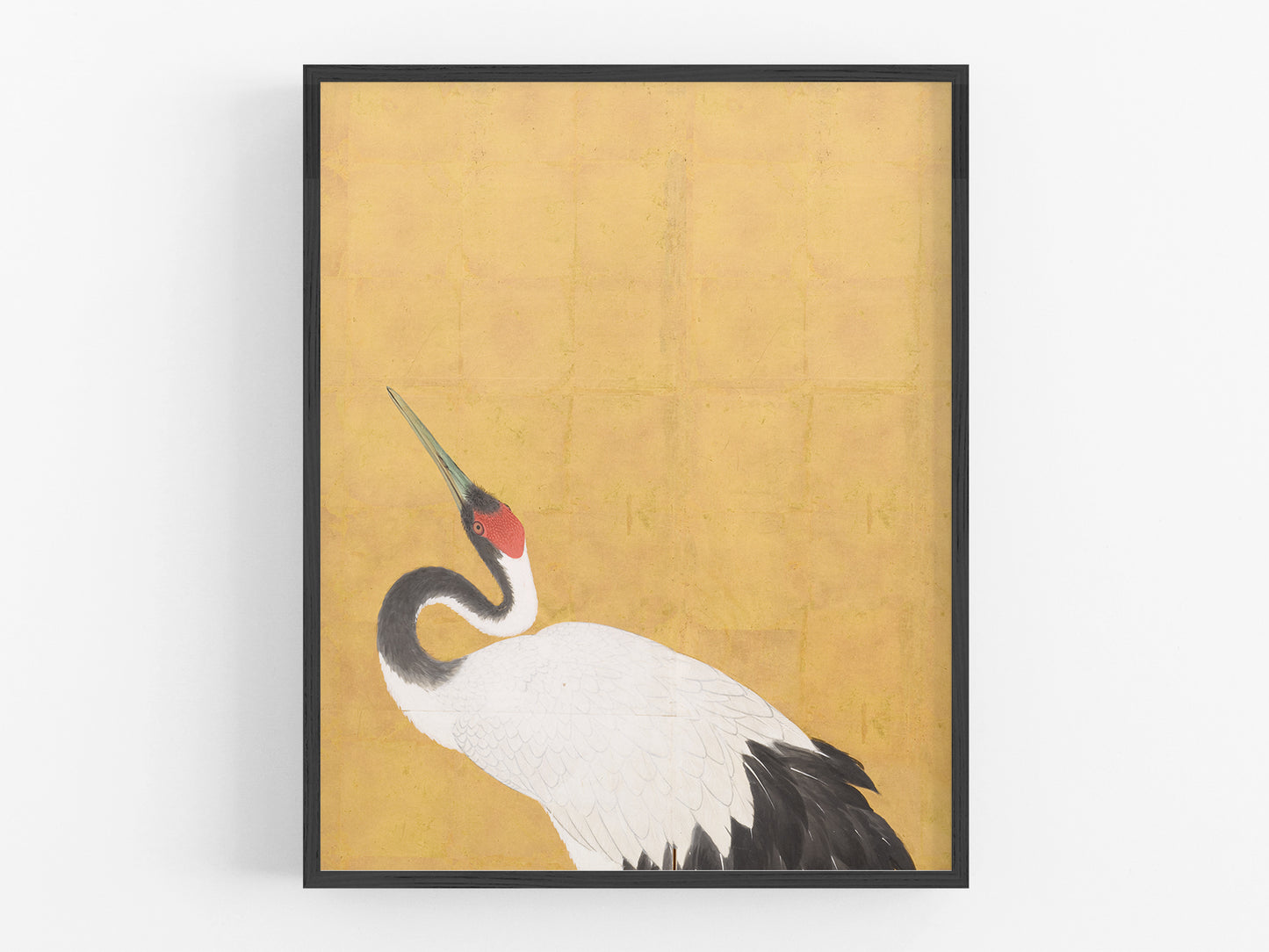 Japanese Crane Art Print #1